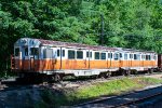 MBTA 01178 and 01179 rest at the end of the 1.5 "Interpretive Line"